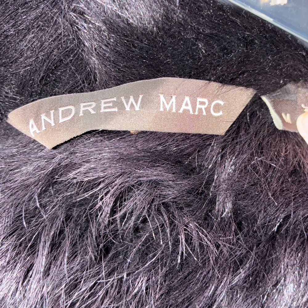 Andrew Marc Lamb Shearling Coat - Picture 7 of 9